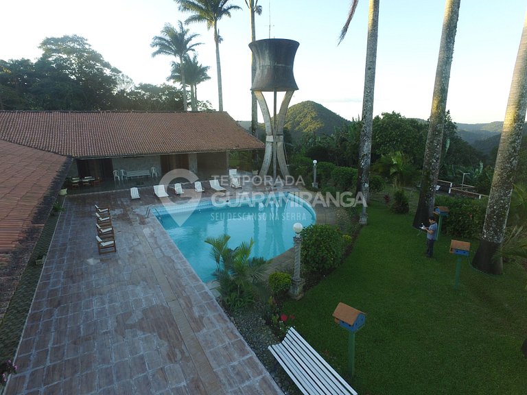 Mansão com 6 suítes no topo da montanha em Guaramiranga. (Sí