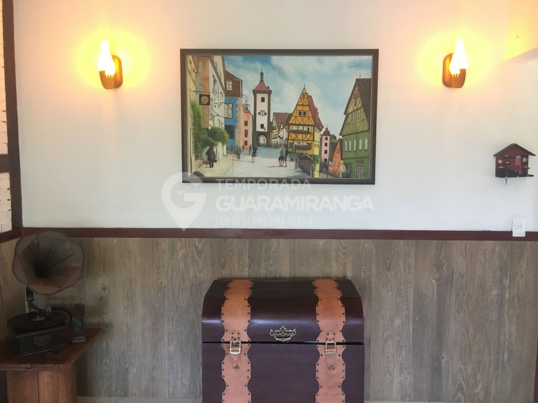 Chalé estilo alemão em Guaramiranga (Chalet Schonenberg)