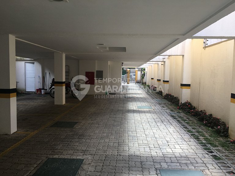 Flat com 2 quartos no centro de Guaramiranga - (202 Itaúna I