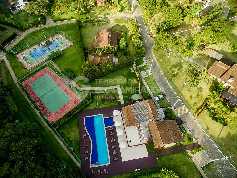 Casa com Hidromassagem e vista para as montanhas no melhor e