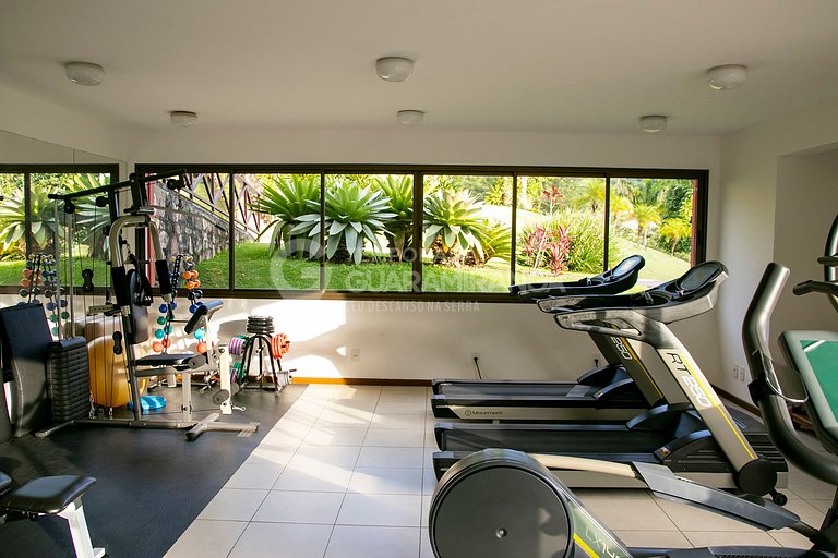 Casa com Hidromassagem e vista para as montanhas no melhor e
