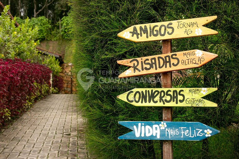 Apartamento com 2 quartos e vista para montanhas em Guaramir