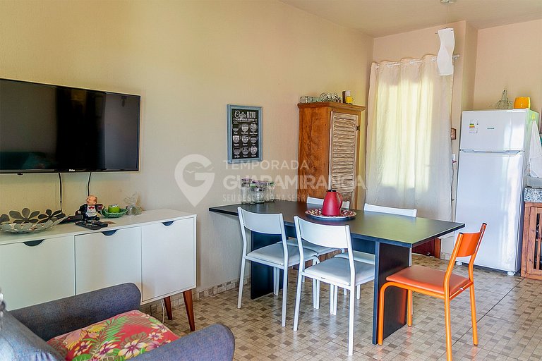 Apartamento com 2 quartos e vista para montanhas em Guaramir