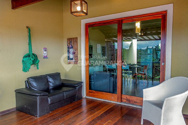 Apartamento com 2 quartos e vista para montanhas em Guaramir