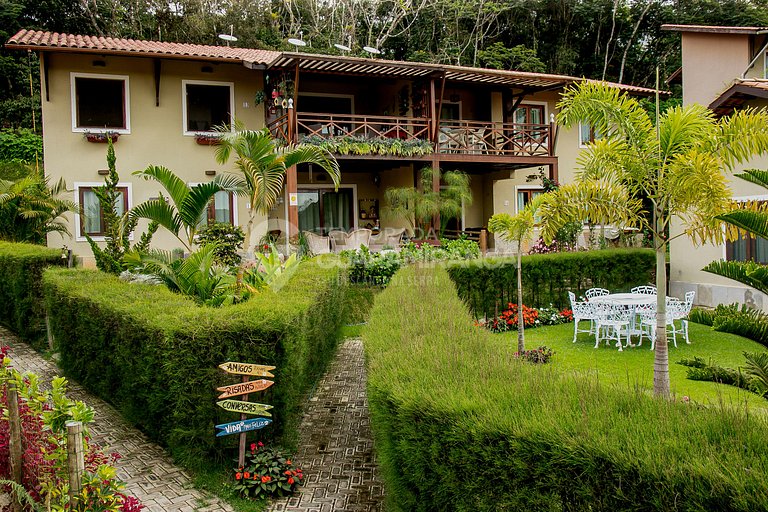 Apartamento com 2 quartos e vista para montanhas em Guaramir