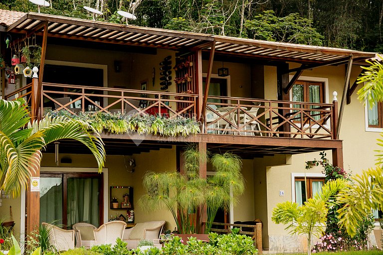Apartamento com 2 quartos e vista para montanhas em Guaramir