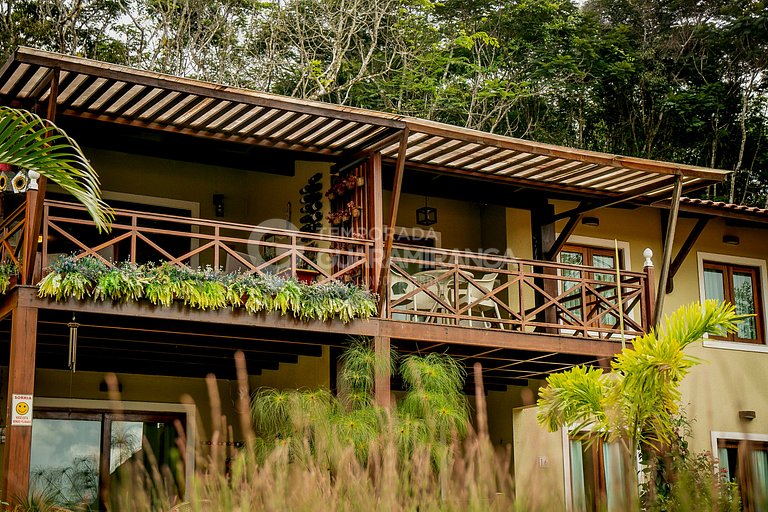 Apartamento com 2 quartos e vista para montanhas em Guaramir