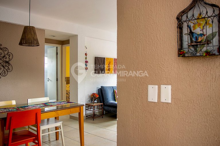 Flat no centro de Guaramiranga - (201 Itaúna I)