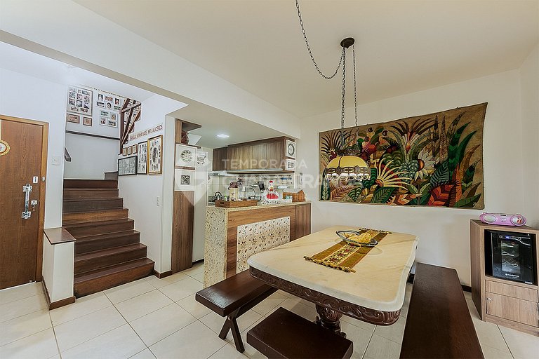 Loft com 3 suítes no melhor condomínio de Guaramiranga (Loft