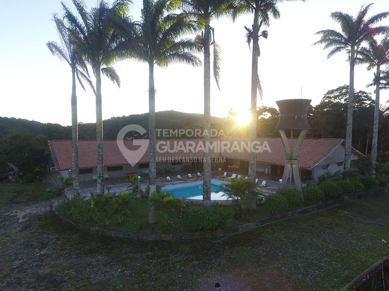 Mansão com 6 suítes no topo da montanha em Guaramiranga. (Sí