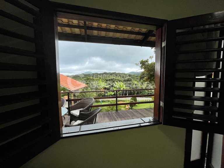 Mansão com 6 suítes e piscina em Guaramiranga (Chalé Montana