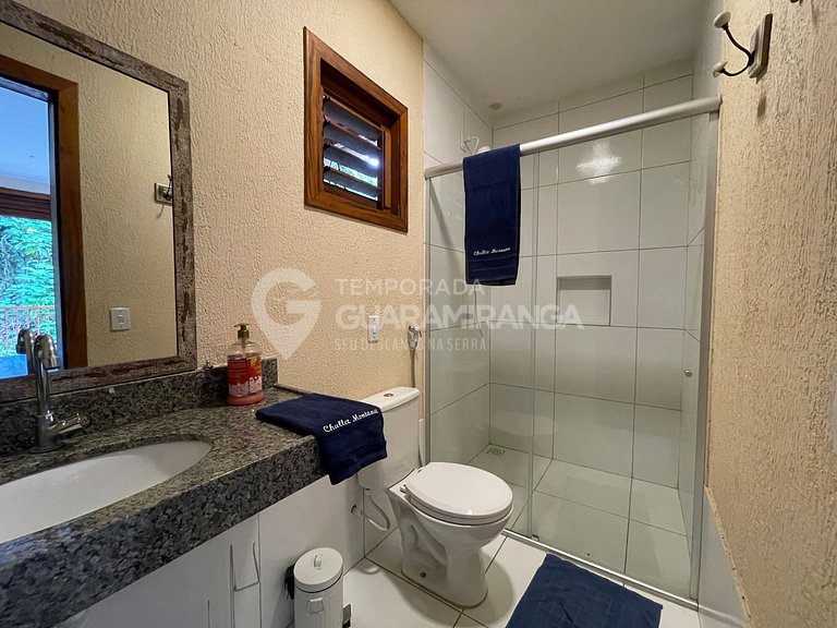 Mansão com 6 suítes e piscina em Guaramiranga (Chalé Montana