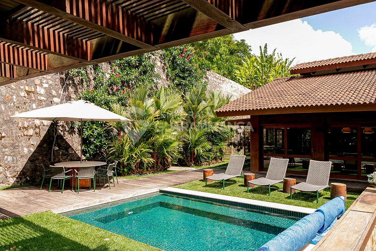 Casa com Hidromassagem e vista para as montanhas no melhor e