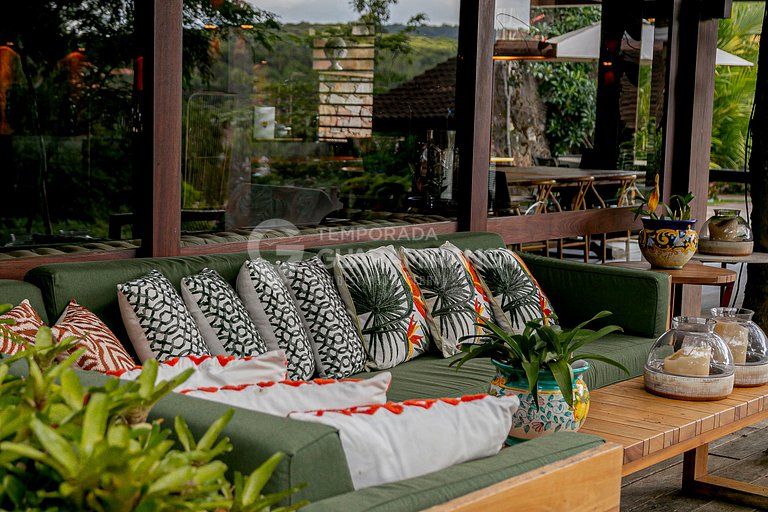 Casa com Hidromassagem e vista para as montanhas no melhor e