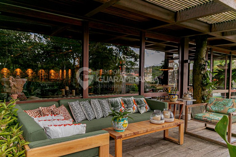 Casa com Hidromassagem e vista para as montanhas no melhor e