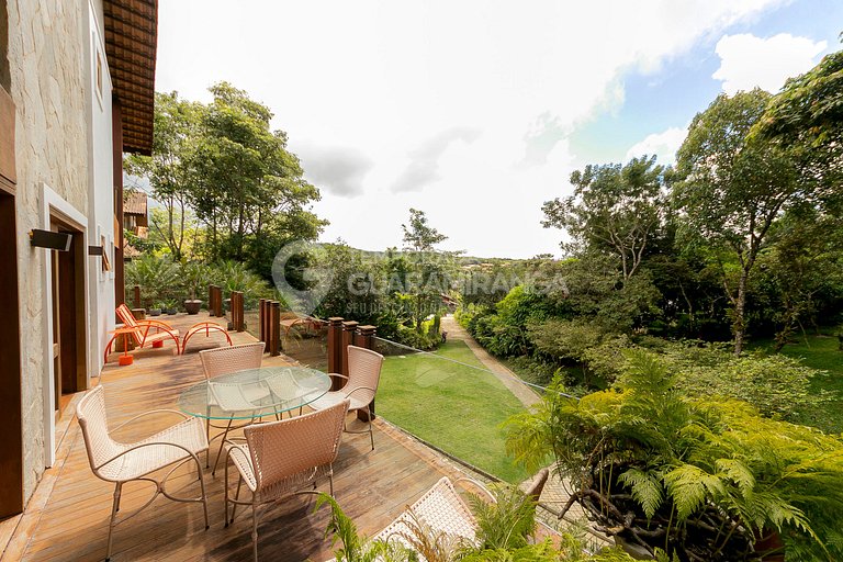 Casa com Hidromassagem e vista para as montanhas no melhor e