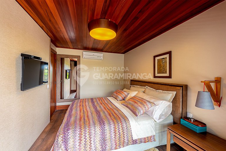 Casa com Hidromassagem e vista para as montanhas no melhor e