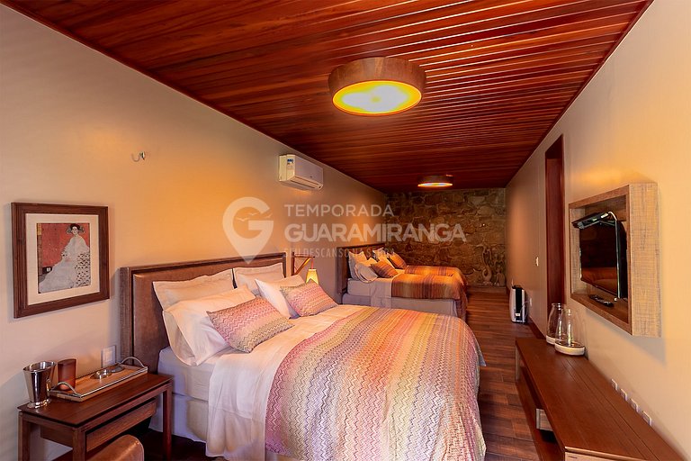 Casa com Hidromassagem e vista para as montanhas no melhor e
