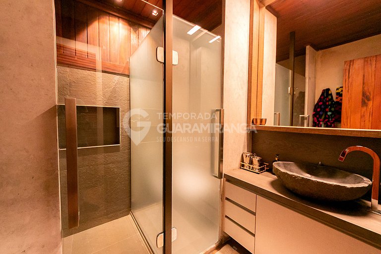 Casa com Hidromassagem e vista para as montanhas no melhor e