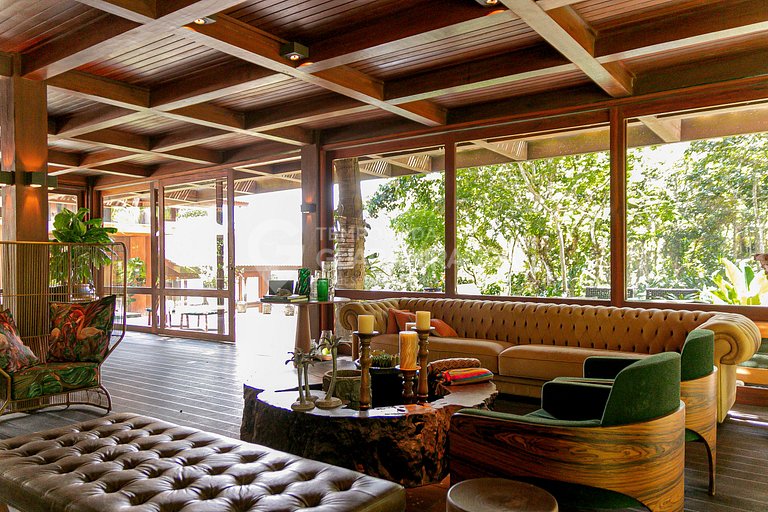Casa com Hidromassagem e vista para as montanhas no melhor e