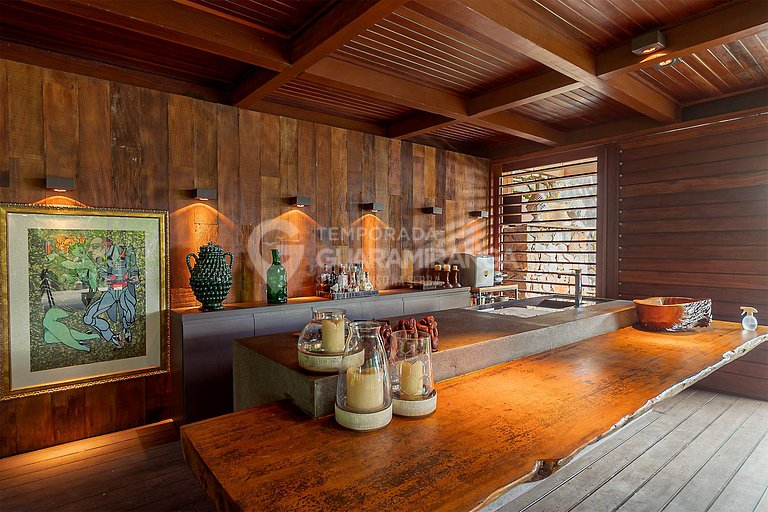 Casa com Hidromassagem e vista para as montanhas no melhor e