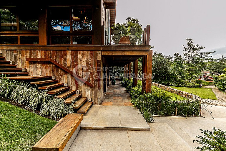 Casa com Hidromassagem e vista para as montanhas no melhor e