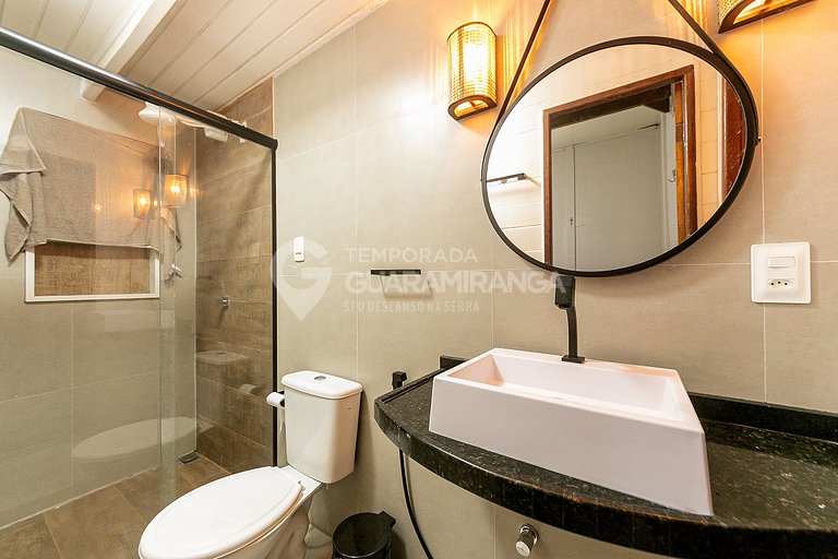 Casa grande con piscina y sala de juegos en Guaramiranga (Ca