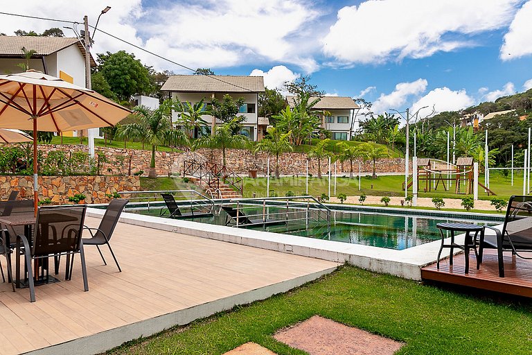 Casa 4 Suítes em Cond. de Luxo - 31 Cid. Jardins