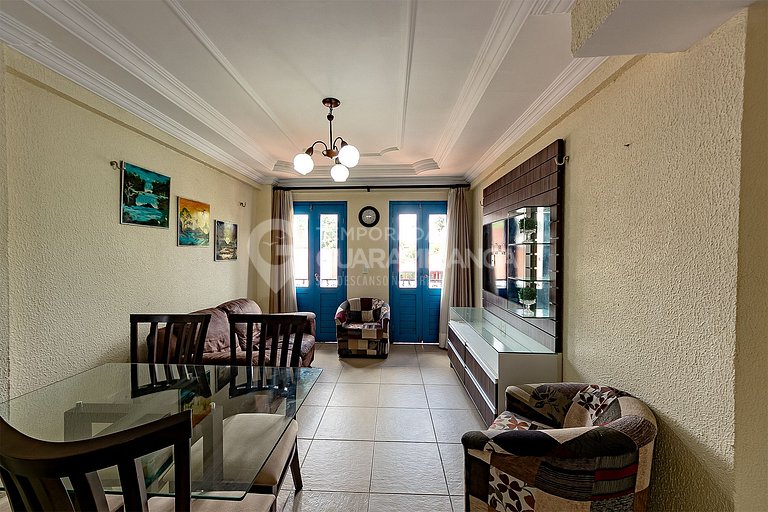 Flat com 2 quartos no centro de Guaramiranga - (202 Itaúna I
