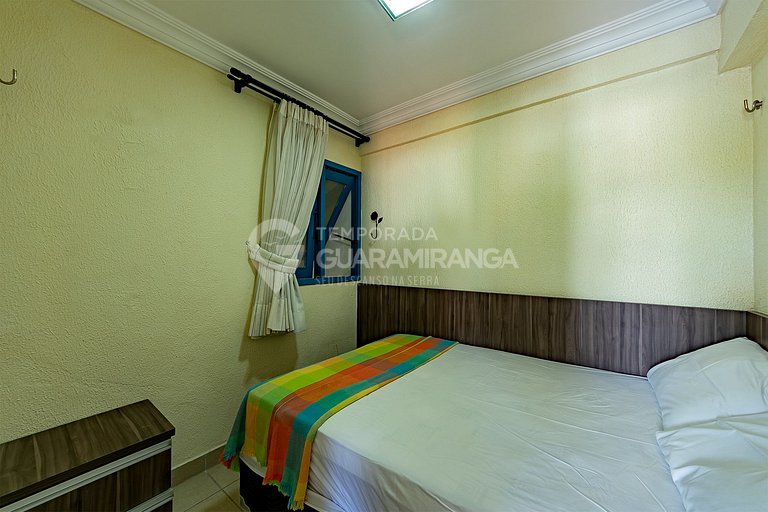 Flat com 2 quartos no centro de Guaramiranga - (202 Itaúna I