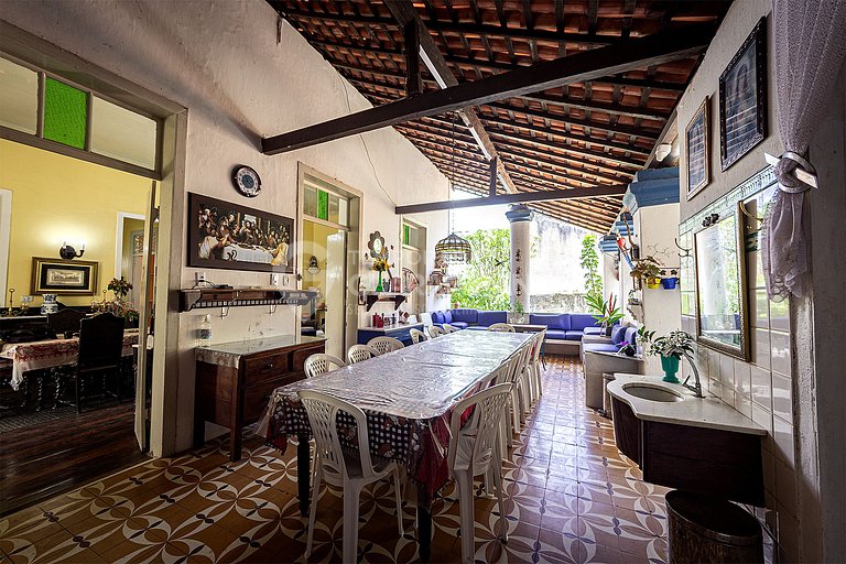19th-century townhouse in downtown Guaramiranga