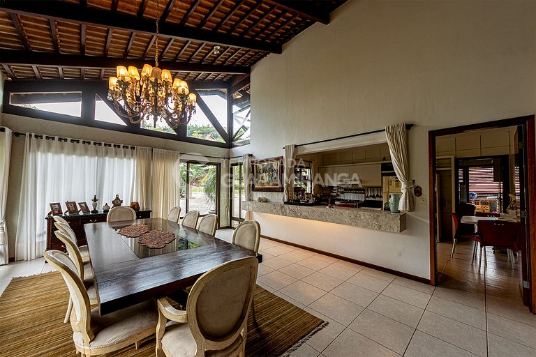 Casa com Piscina e Hidromassagem e vista para as montanhas n