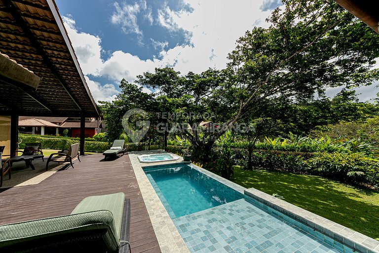 Casa com Piscina e Hidromassagem e vista para as montanhas n
