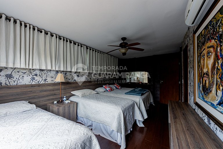 Casa com Piscina e Hidromassagem e vista para as montanhas n
