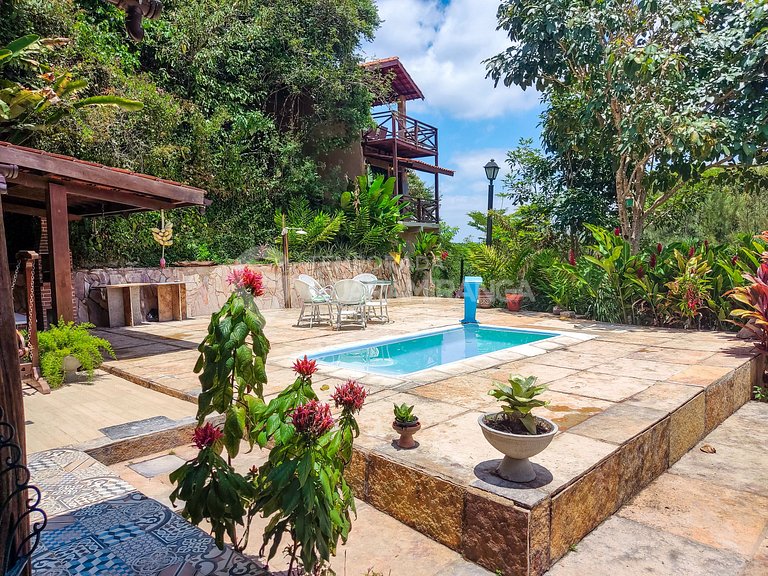 Casa com Piscina em Guaramiranga. (Chácara Formosinha)