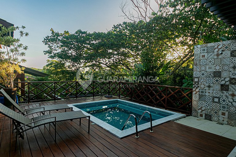 Mansão com 6 suítes e Hidromassagem, Cond. Monte Flor