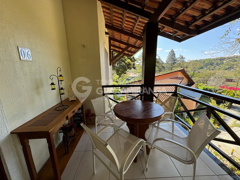 Apartment with 2 bedrooms and mountain view in Guaramiranga