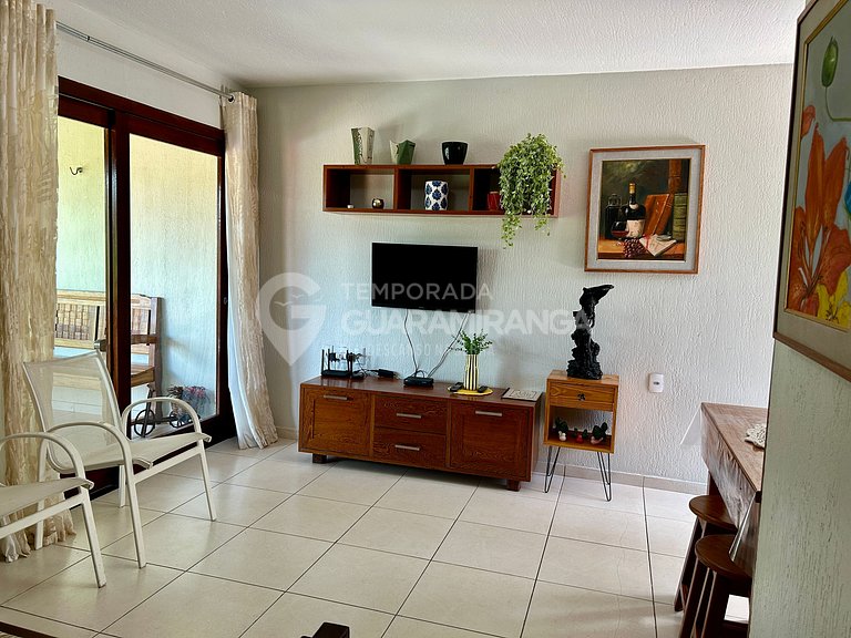 Apartamento com 2 quartos e vista para montanhas em Guaramir
