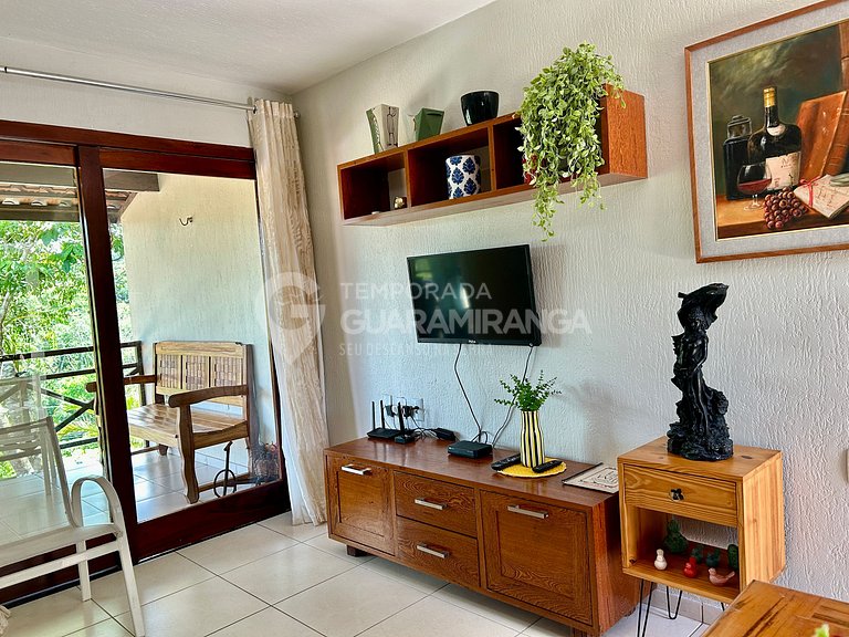 Apartamento com 2 quartos e vista para montanhas em Guaramir