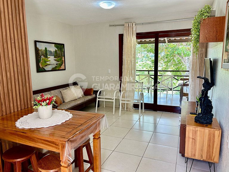 Apartamento com 2 quartos e vista para montanhas em Guaramir
