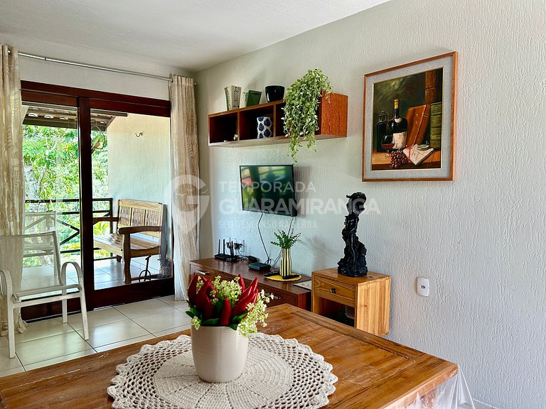 Apartment with 2 bedrooms and mountain view in Guaramiranga