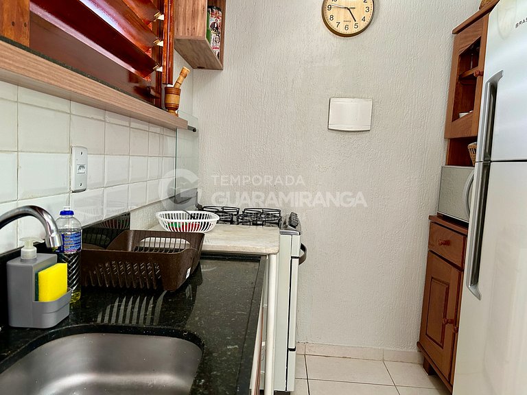 Apartamento com 2 quartos e vista para montanhas em Guaramir