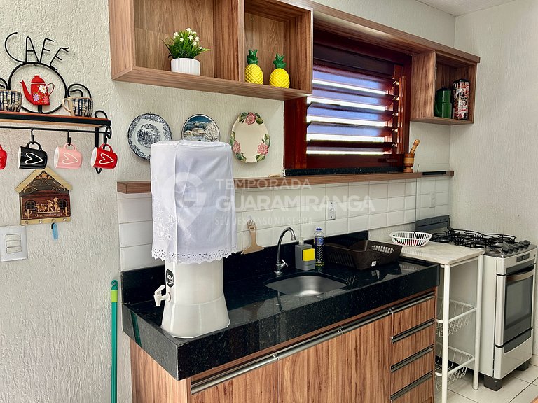 Apartamento com 2 quartos e vista para montanhas em Guaramir