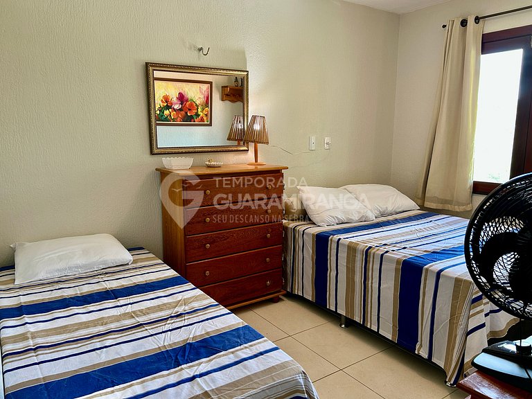 Apartamento com 2 quartos e vista para montanhas em Guaramir