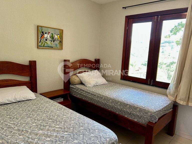 Apartamento com 2 quartos e vista para montanhas em Guaramir