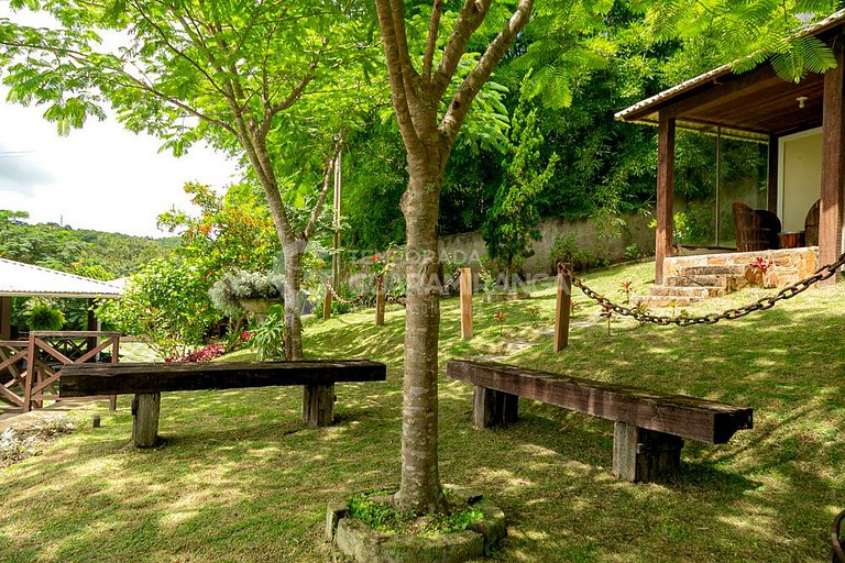 Casa com 5 suites e vista espetacular