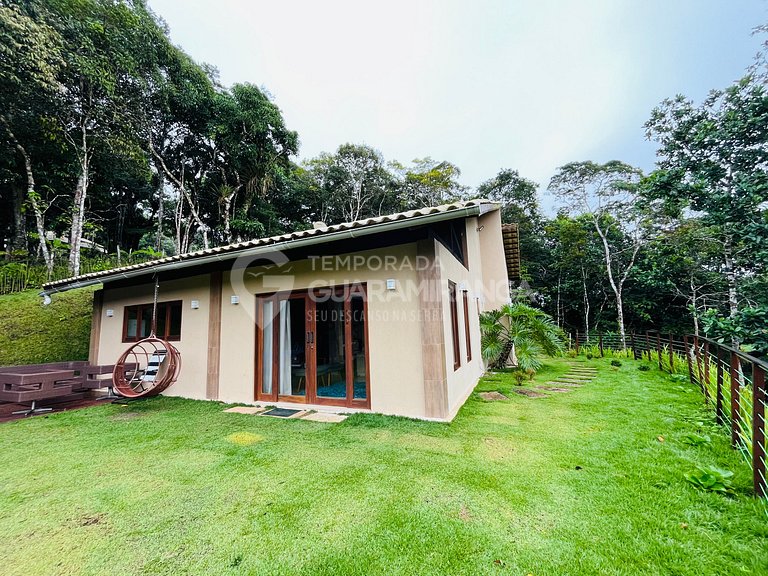 Chácara na serra com hidromassagem aquecida