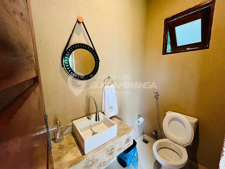 Sítio JK - Hidromassagem aquecida e uma linda vista