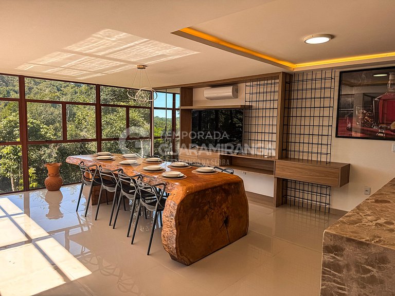 Triplex de Vidro na Natureza