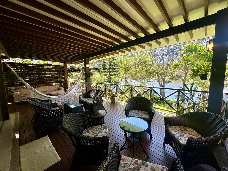 Loft frente lago no melhor Condomínio de Guaramiranga. (Loft